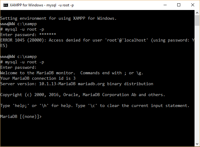 mysql command