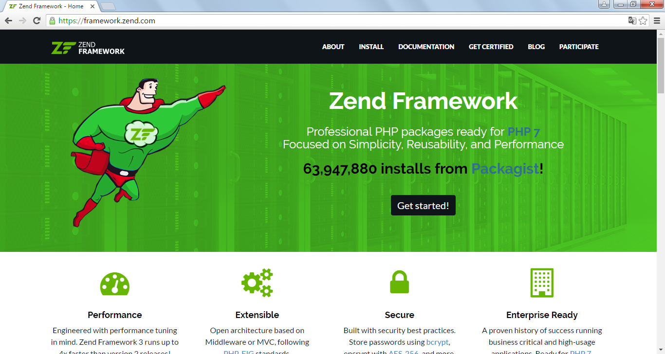 Zend framework как сделать пункт меню активным